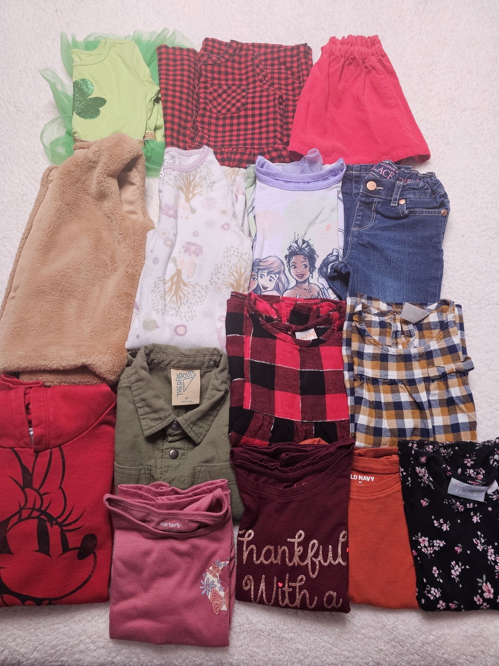 Bundle 15Pcs Girls 4T Fall Winter Clothes